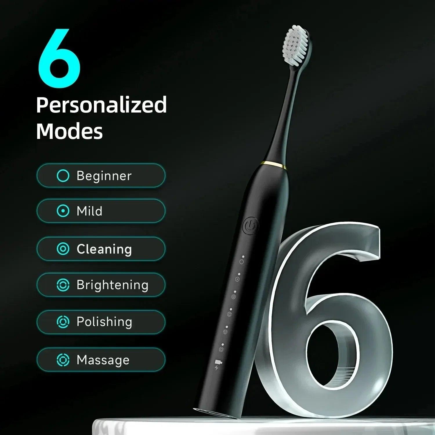 6-Mode Electric Toothbrush